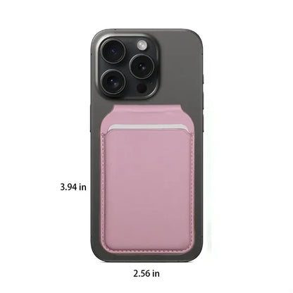 Adjustable Leather Lightweight Magnetic Phone Wallet Stand