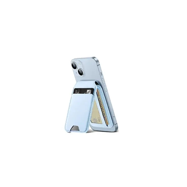 Adjustable Leather Lightweight Magnetic Phone Wallet Stand