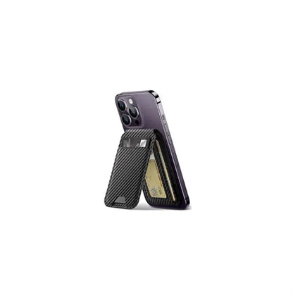 Adjustable Leather Lightweight Magnetic Phone Wallet Stand