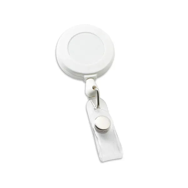 Economy Round Retractable Badge Holder