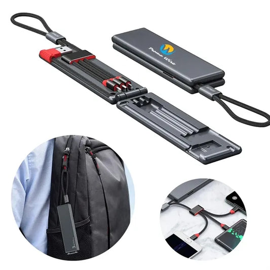 Portable Multi-Function 3-in-1 Charging Cable Magic Box