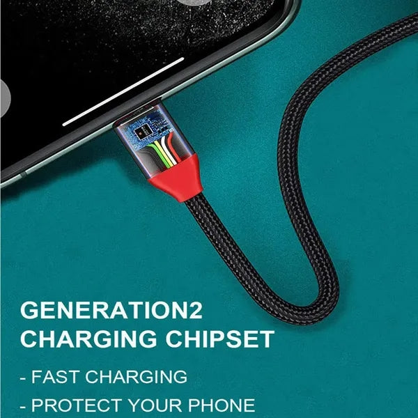 Portable Multi-Function 3-in-1 Charging Cable Magic Box