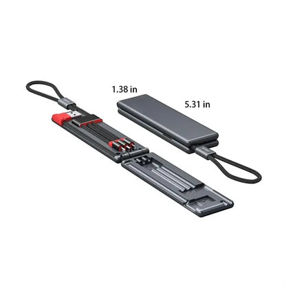 Portable Multi-Function 3-in-1 Charging Cable Magic Box