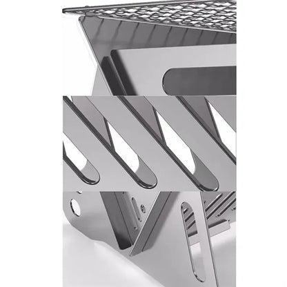Instant Foldable Easy Portability BBQ Grill