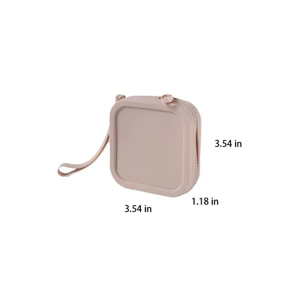 Macaron Color Silicone Coin Purse with Multifunctional Use