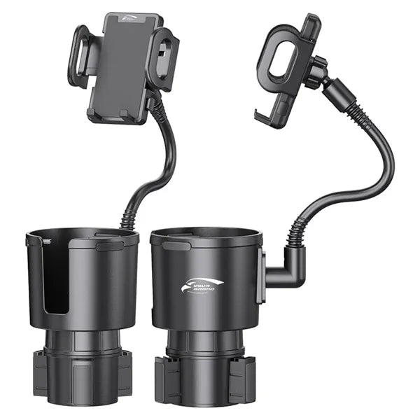 2 In 1 Adjustable Universal Cup Phone Holders For Car