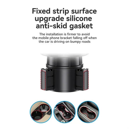 2 In 1 Adjustable Universal Cup Phone Holders For Car