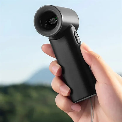 USB Rechargeable Three-Gear Adjustment Handheld Mini Fan