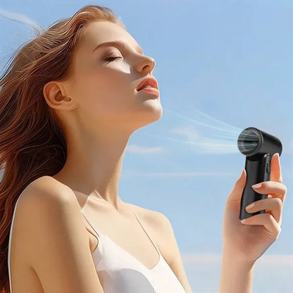 USB Rechargeable Three-Gear Adjustment Handheld Mini Fan