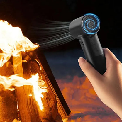 USB Rechargeable Three-Gear Adjustment Handheld Mini Fan