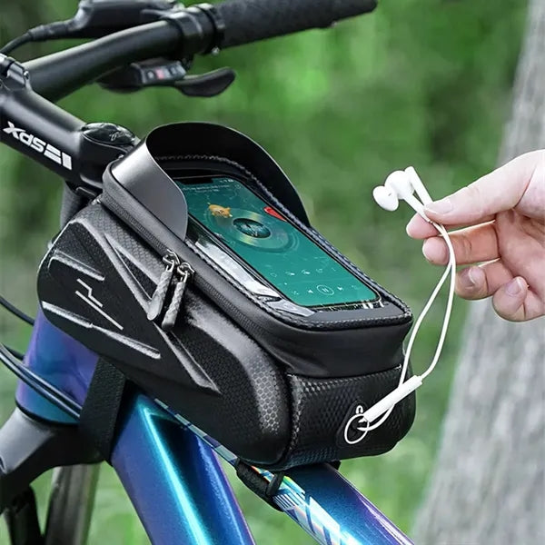 Waterproof Bike Bicycle Phone Front Frame Tube Bag