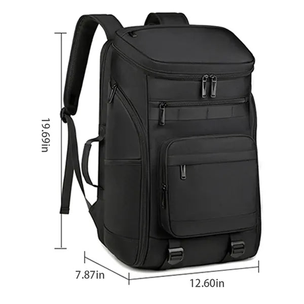 Waterproof Tennis Backpack Insulated Pocket Shoe Compartment