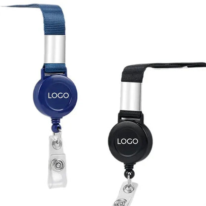 3/4" Dye Sublimation Lanyard with Badge Reel and ID Holder