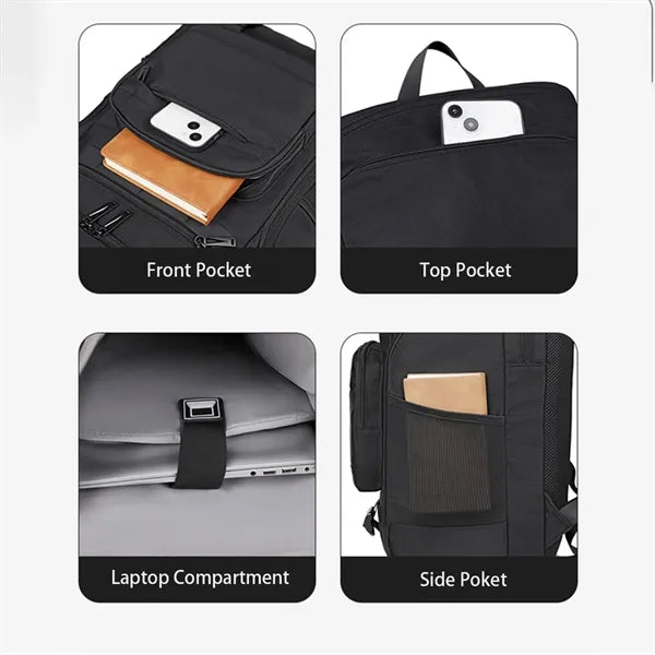 Waterproof Tennis Backpack Insulated Pocket Shoe Compartment