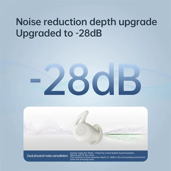 Noise-Blocking Invisible Sleep Headphone with Compact Design