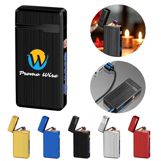 Dual Arc USB Rechargeable Lighter with LED Battery Indicator