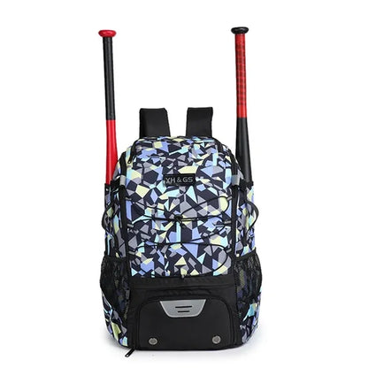 Waterproof Softball Baseball Equipment Bag Backpack