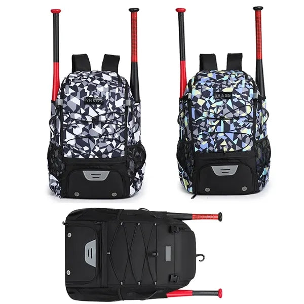 Waterproof Softball Baseball Equipment Bag Backpack
