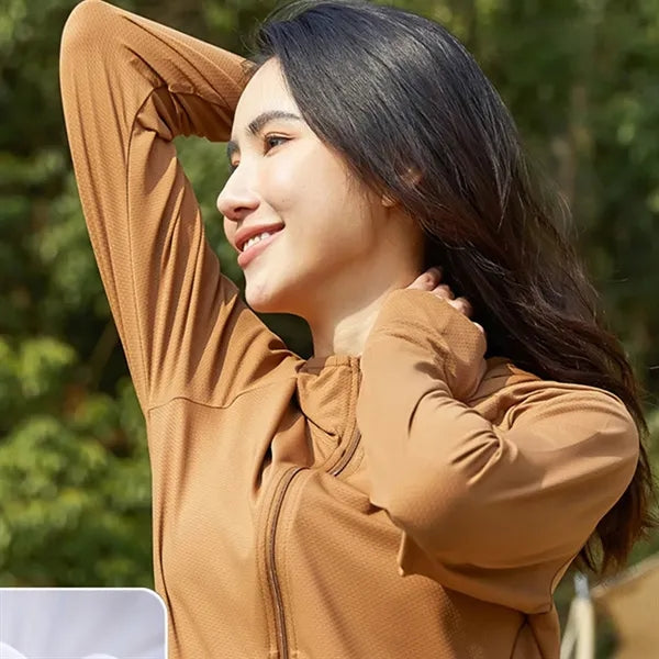 UPF 50+ Sun Protection Lightweight Breathable Hoodie Jacket