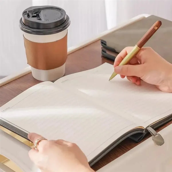 Soft Premium PU Faux Leather Cover Lined Paper Notebooks
