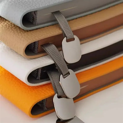 Soft Premium PU Faux Leather Cover Lined Paper Notebooks