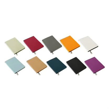 Soft Premium PU Faux Leather Cover Lined Paper Notebooks