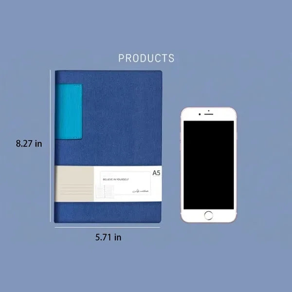 A5 PU Leather Cover Classic  Lined Paper Journal Notebooks