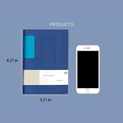 A5 PU Leather Cover Classic  Lined Paper Journal Notebooks