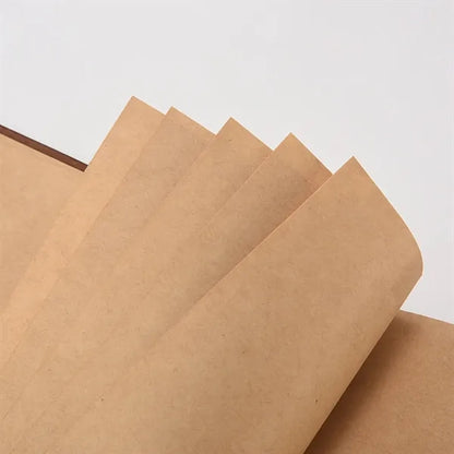 Vintage PU Leather Plain Blank Pages Journal Notebook