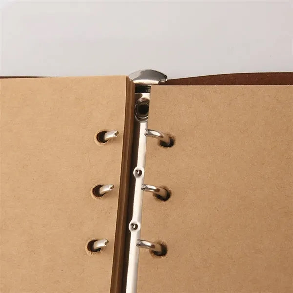 Vintage PU Leather Plain Blank Pages Journal Notebook
