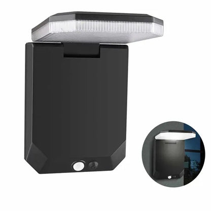 1500Mah Solar Powered Wall Sconce
