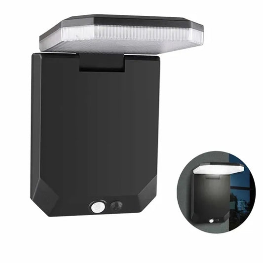 1500Mah Solar Powered Wall Sconce