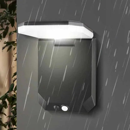 1500Mah Solar Powered Wall Sconce