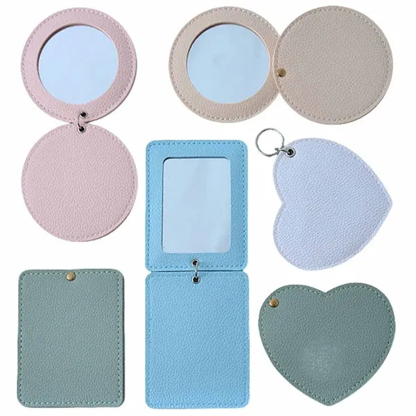 Portable Keychain Cosmetic Mirror