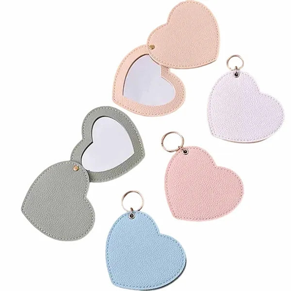 Portable Keychain Cosmetic Mirror