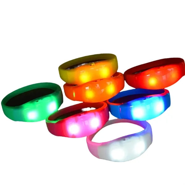 Led Color Changing Silicone Bracelet