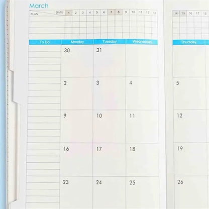 2026 Schedule Planner Notepad