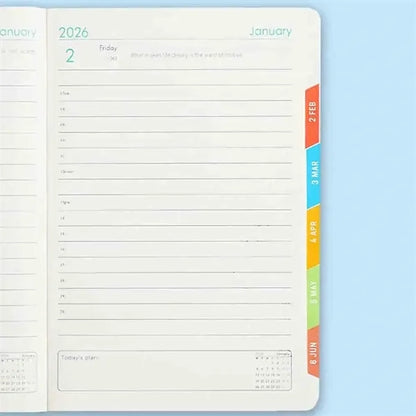 2026 Schedule Planner Notepad