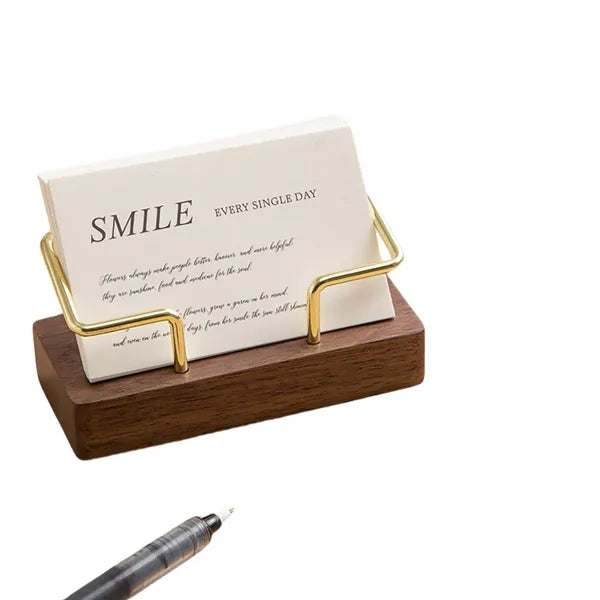 Wooden High Grade Business Card Case