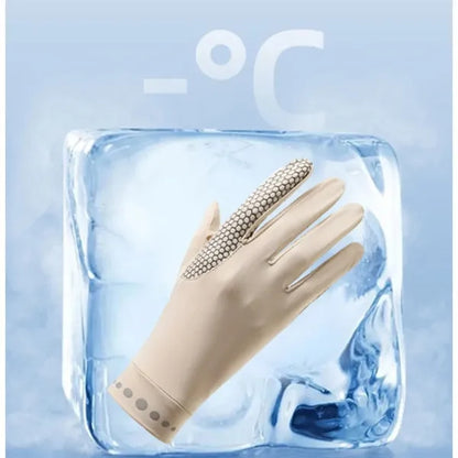 UPF 50+ UV Sun Protection Quick Dry Anti Slip Driving Gloves