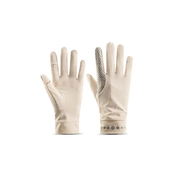 UPF 50+ UV Sun Protection Quick Dry Anti Slip Driving Gloves
