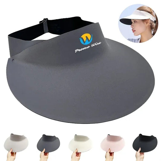 Foldable Large Brim Summer UV Protection Beach Sun Visor Hat