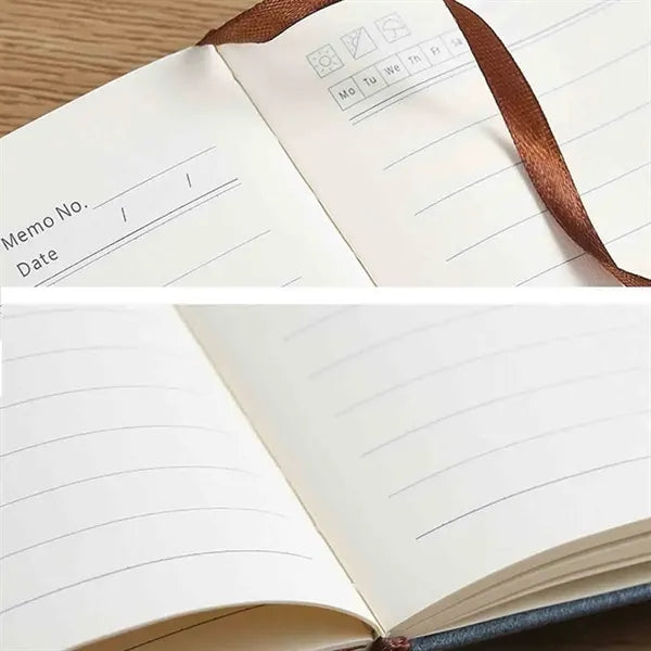 A5 Portable Notebook With Metal Magnetic Buckle