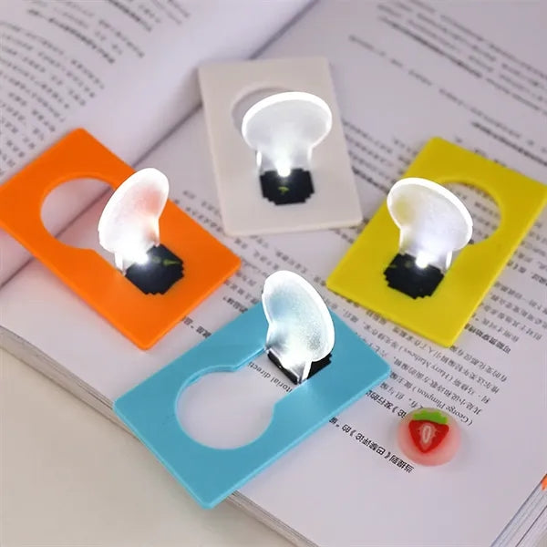 Portable Ultra-thin Foldable LED Card Pocket Light Bulb Lamp