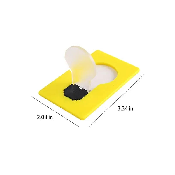 Portable Ultra-thin Foldable LED Card Pocket Light Bulb Lamp