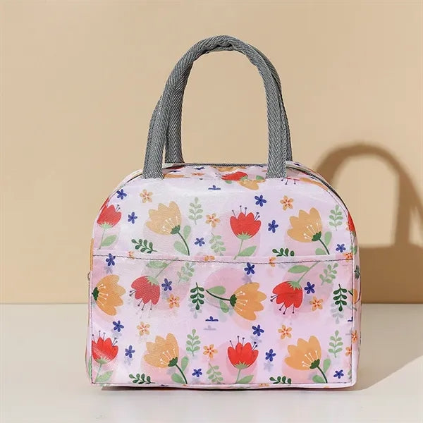 Floral Lunch Tote Bags