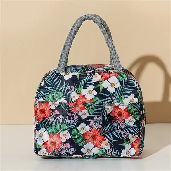 Floral Lunch Tote Bags