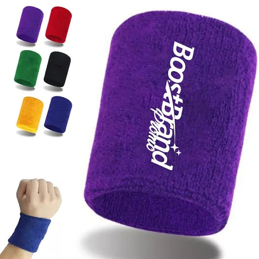 Customizable Absorbent Terry Cloth Wristband