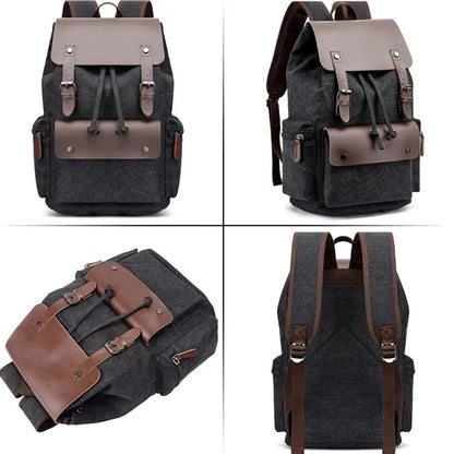 Large Canvas Backpack for Men