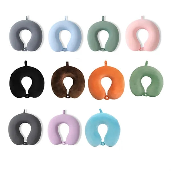 Comfort Travel Neck Pillow with Portable Case